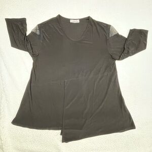 Women’s 1X Black “Sole Dione Studio”Top